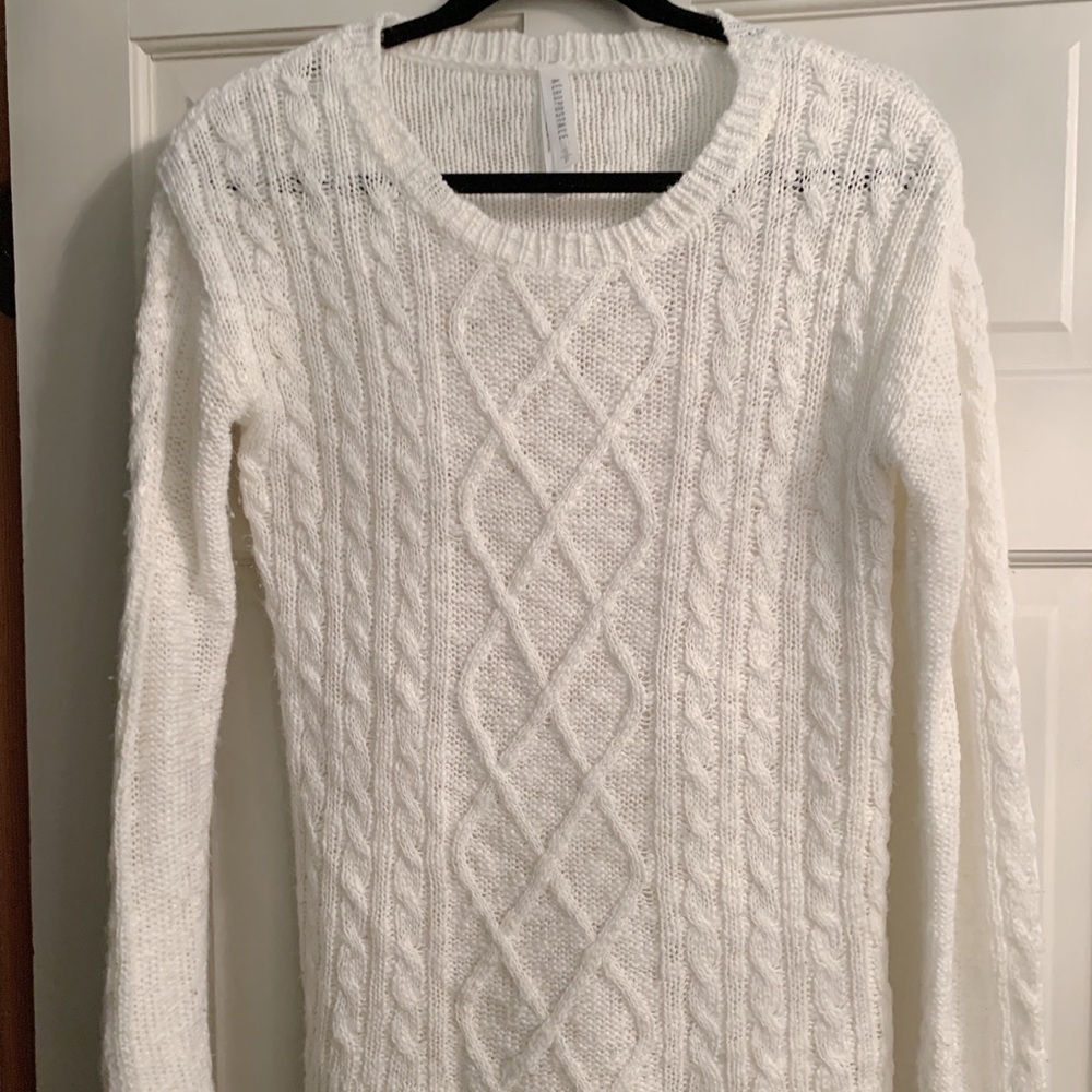 Creamy White Aeropostale Sweater